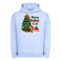 Pigment Grape Ice merry christmas y'all Urban Hoodie - MaliasSmallBusiness