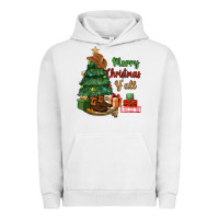Pigment Lunar Rock merry christmas y'all Urban Hoodie - MaliasSmallBusiness