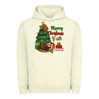 Pigment Pistachio merry christmas y'all Urban Hoodie - MaliasSmallBusiness