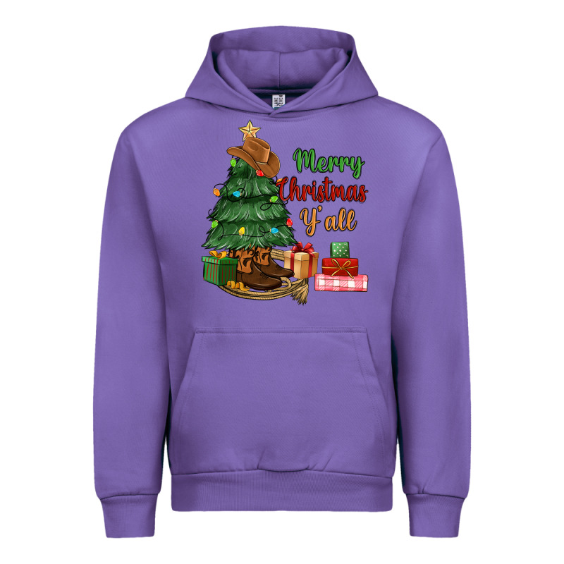 Merry Christmas Y'all Urban Hoodie by MaliasSmallBusiness | Teevron