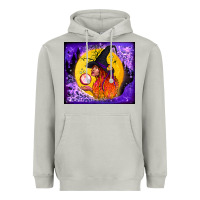 Moon Dust witch with crystal ball tumbler Heavyweight Hoodie - BundleAndBundleShop