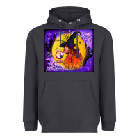 Smoke witch with crystal ball tumbler Heavyweight Hoodie - BundleAndBundleShop