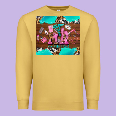 Ma Medical Assistant And Elements Premium Sweatshirt Designed By Adodesignshop
