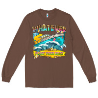 Chestnut whatever float your boat Long Sleeve Tee - texasbilliewilder