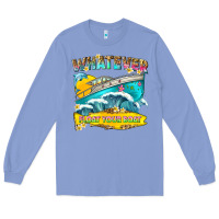 Colony Blue whatever float your boat Long Sleeve Tee - texasbilliewilder
