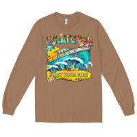 Toasted Coconut whatever float your boat Long Sleeve Tee - texasbilliewilder