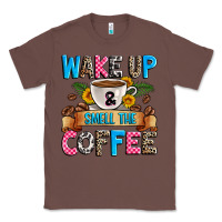Chestnut wake up and smell the coffee Classic Tee - Zillion Design Studio