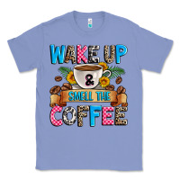 Colony Blue wake up and smell the coffee Classic Tee - Zillion Design Studio