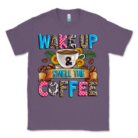 Lavender wake up and smell the coffee Classic Tee - Zillion Design Studio