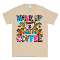 Mushroom wake up and smell the coffee Classic Tee - Zillion Design Studio
