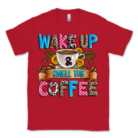 Red wake up and smell the coffee Classic Tee - Zillion Design Studio