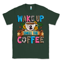 Sports Green wake up and smell the coffee Classic Tee - Zillion Design Studio