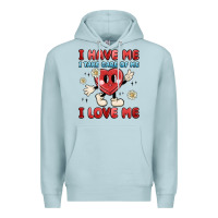 Blue Mist i have me i take care of me i love me Premium Hoodie - MaliasSmallBusiness
