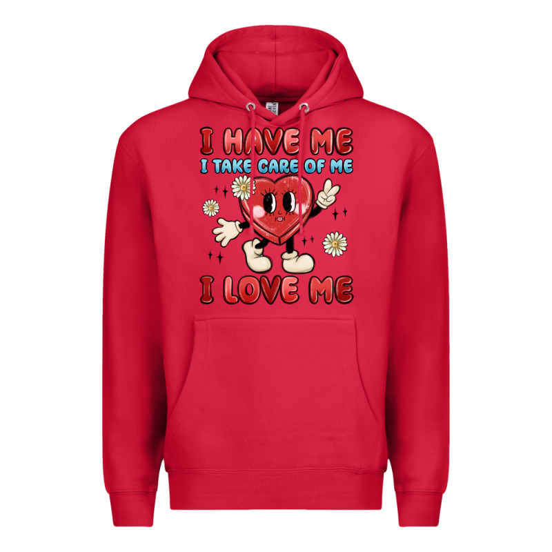 I Have Me I Take Care Of Me I Love Me Premium Hoodie by MaliasSmallBusiness | Teevron