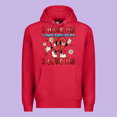 I Have Me I Take Care Of Me I Love Me Premium Hoodie Designed By Maliassmallbusiness