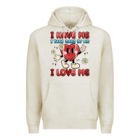 Oatmeal Heather i have me i take care of me i love me Premium Hoodie - MaliasSmallBusiness