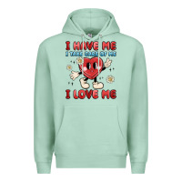 Seafoam i have me i take care of me i love me Premium Hoodie - MaliasSmallBusiness