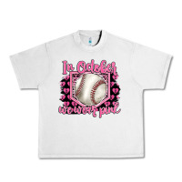 Lunar Rock in october we wear pink baseball Urban Heavy Tee - BarkalooDesign