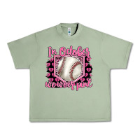 Oil Green in october we wear pink baseball Urban Heavy Tee - BarkalooDesign