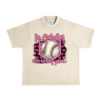 Sandshell in october we wear pink baseball Urban Heavy Tee - BarkalooDesign