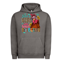 Pigment Tornado just a girl who loves chickens Urban Hoodie - NancyCooperArtShop