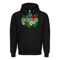 Black summer Zipper Hoodie - SublimationCraftShop