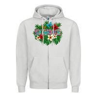 Dove Grey summer Zipper Hoodie - SublimationCraftShop