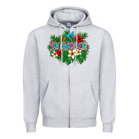 Heather Grey summer Zipper Hoodie - SublimationCraftShop