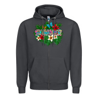 Smoke summer Zipper Hoodie - SublimationCraftShop