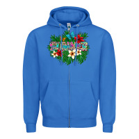 True Royal summer Zipper Hoodie - SublimationCraftShop