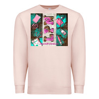 Pale Pink lpn licenced practical nurse and element Premium Sweatshirt - AdoDesignShop