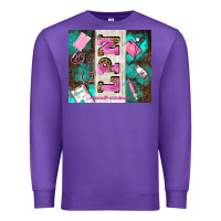 Purple lpn licenced practical nurse and element Premium Sweatshirt - AdoDesignShop
