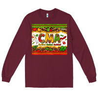 Burgundy certified medical assistant juneteenth Long Sleeve Tee - Zillion Design Studio