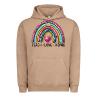Pigment Burro rainbow teach love inspire Urban Hoodie - NancyCooperArtShop