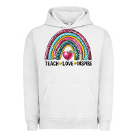 Pigment Lunar Rock rainbow teach love inspire Urban Hoodie - NancyCooperArtShop