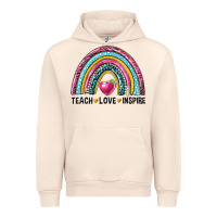 Sandshell rainbow teach love inspire Urban Hoodie - NancyCooperArtShop
