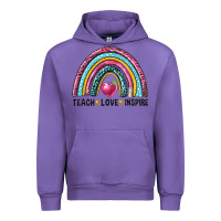 Tulip rainbow teach love inspire Urban Hoodie - NancyCooperArtShop