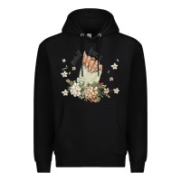 Black nail boss Premium Hoodie - MaliasSmallBusiness