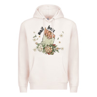 Pale Pink nail boss Premium Hoodie - MaliasSmallBusiness