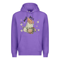 Purple nail boss Premium Hoodie - MaliasSmallBusiness