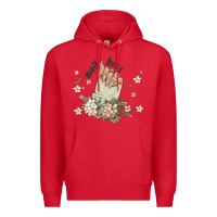Red nail boss Premium Hoodie - MaliasSmallBusiness