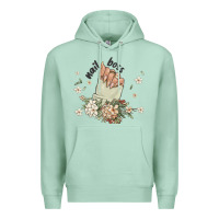 Seafoam nail boss Premium Hoodie - MaliasSmallBusiness