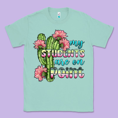 My Students Are On Point Classic Tee Designed By Bundleandbundleshop