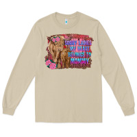 Mushroom sorry ladies my heart belongs to mommy highland cow and calf Long Sleeve Tee - RanaPortraitStore