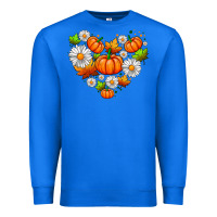 True Royal pumpkin and daisies Premium Sweatshirt - AdoDesignShop