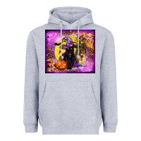Heather Grey witchy cat tumbler Heavyweight Hoodie - BundleAndBundleShop