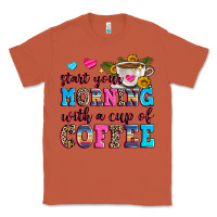 Copper start your morning with a cup of coffee Classic Tee - Zillion Design Studio