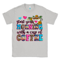 Moon Dust start your morning with a cup of coffee Classic Tee - Zillion Design Studio