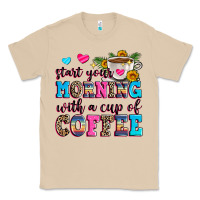 Mushroom start your morning with a cup of coffee Classic Tee - Zillion Design Studio