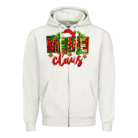 Christmas Meme Claus Zipper Hoodie | Teevron